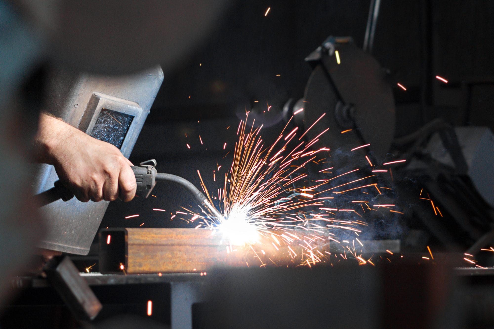 Worker welding theiron- Tri-State Fabricators